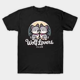 Wolf Lovers Club - Flaunt Your Love for Wolves T-Shirt